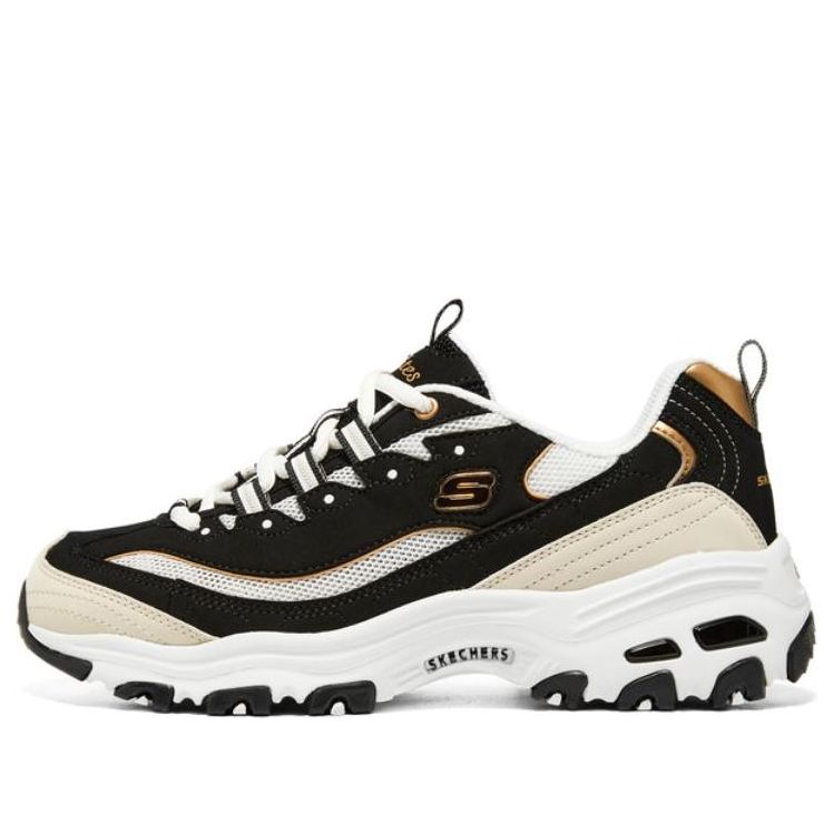 Кецове и обувки Skechers D'LITES Бяло | 896204-BKGD
