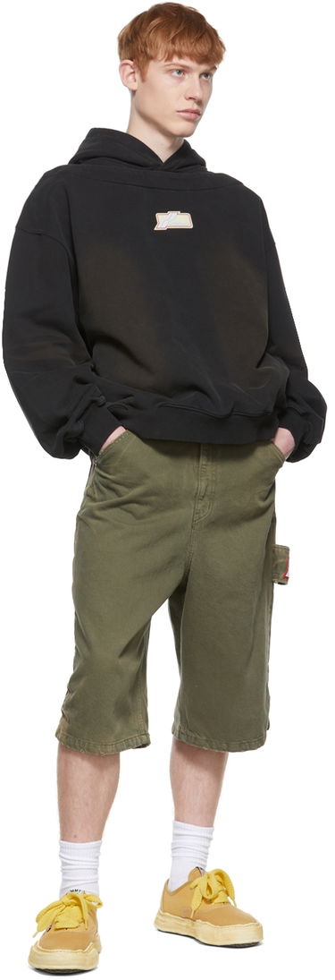 Суитчър We11done We11done Cotton Hoodie Черно | WD-TH1-22-509-U-BK, 3