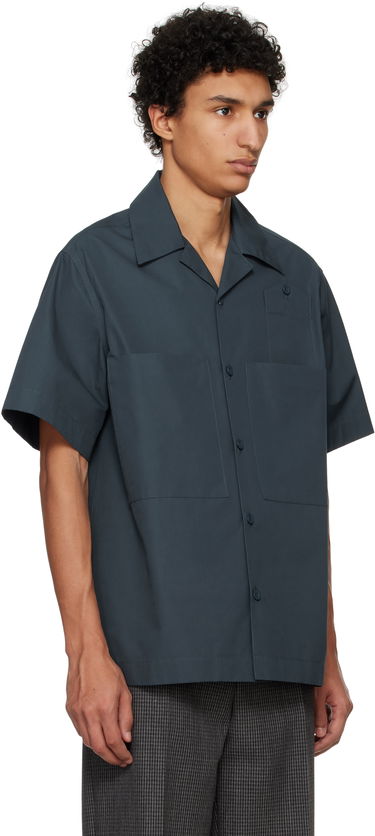 Риза Jil Sander Jil Sander Heavyweight Camp Collar Shirt Зелено | J22DL0291_J45002, 1