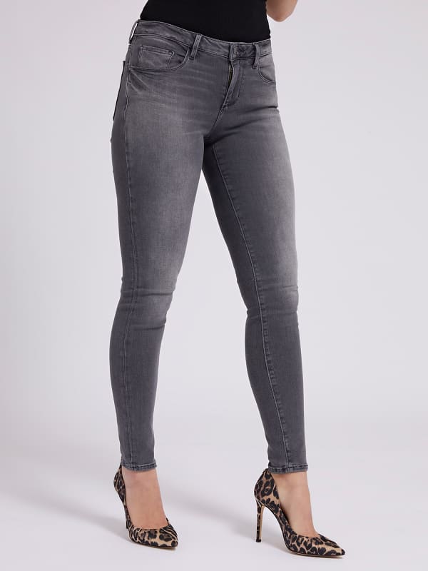 Панталони и дънки GUESS Fit Denim Сиво | W2YA99D4PZ2, 0