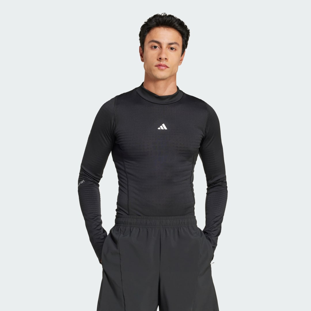Тениска adidas Performance TECHFIT COLD.RDY Training Long Sleeve Черно | IN5584, 0