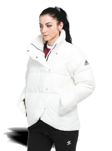 Яке adidas Performance Big Baffle Jacket Бяло | GT6542