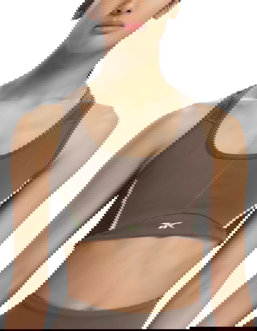 Сутиен Reebok Lux Racer Sports Bra Кафяво | 100035440, 0
