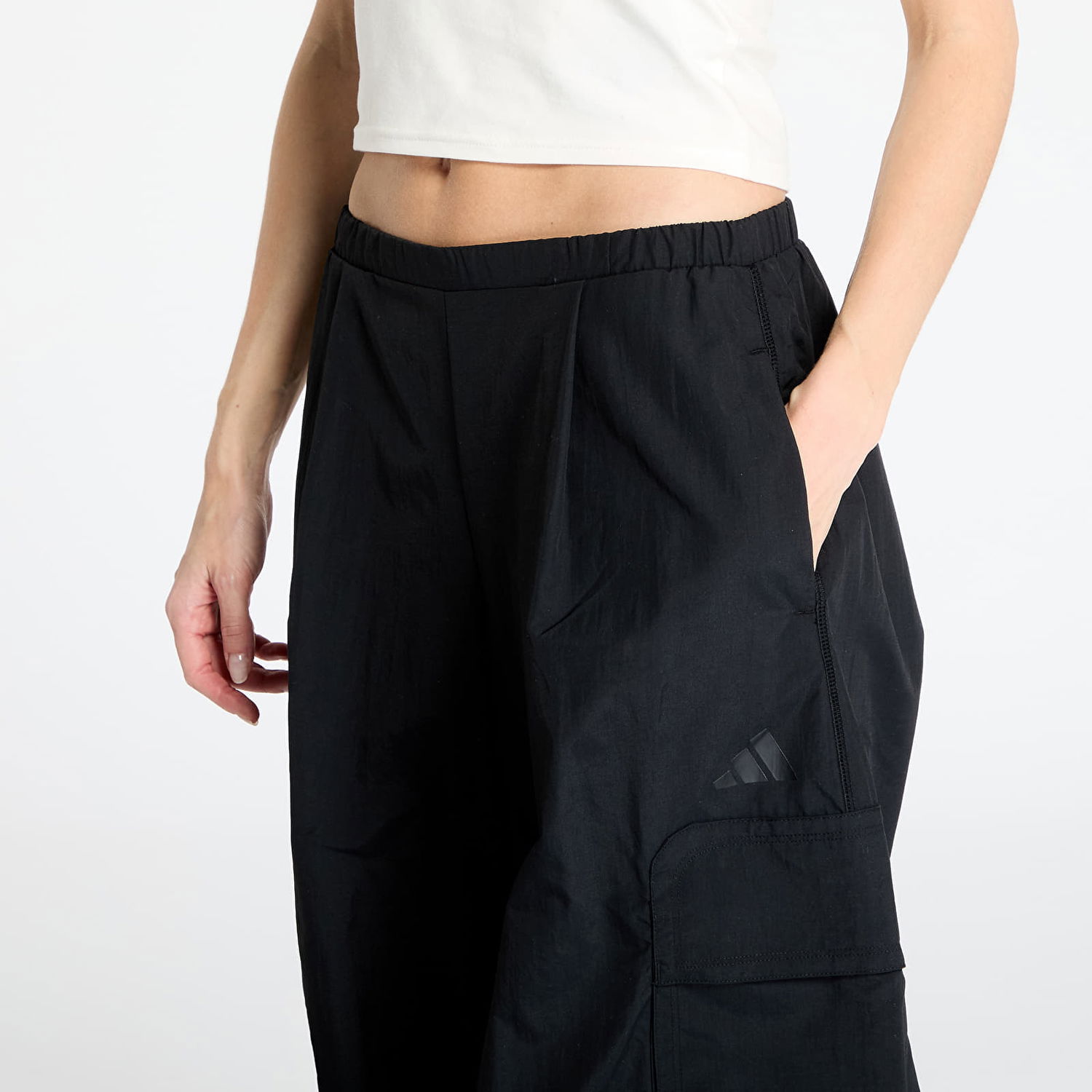 Карго панталони adidas Originals Parachute Cargo Pants Черно | JY0514, 1
