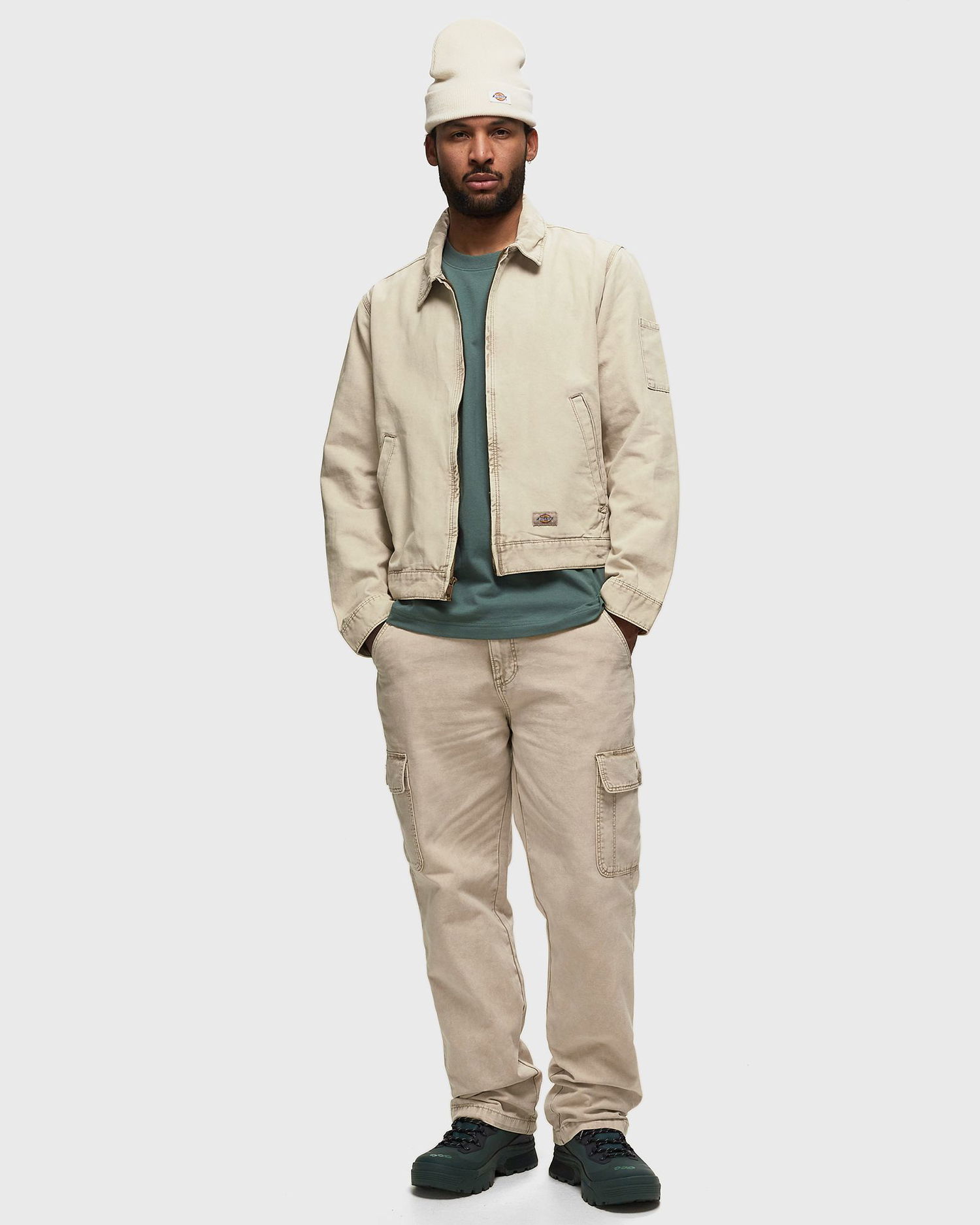 Облекло и аксесоари Dickies Newington Jacket Man Sandstone Size M Черно | 0A4YQN, 0