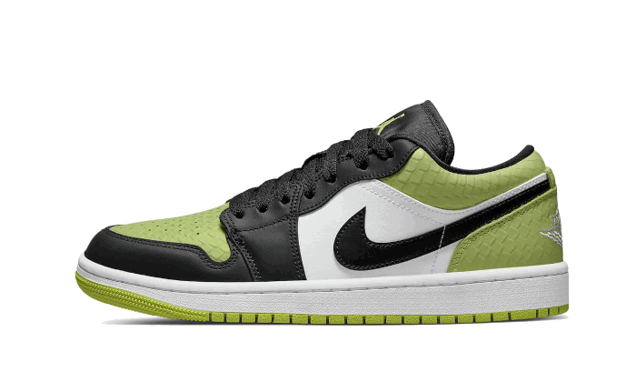 Кецове и обувки Jordan Air Jordan 1 Low SE "Vivid Green Snakeskin" W Зелено | DX4446-301, 1