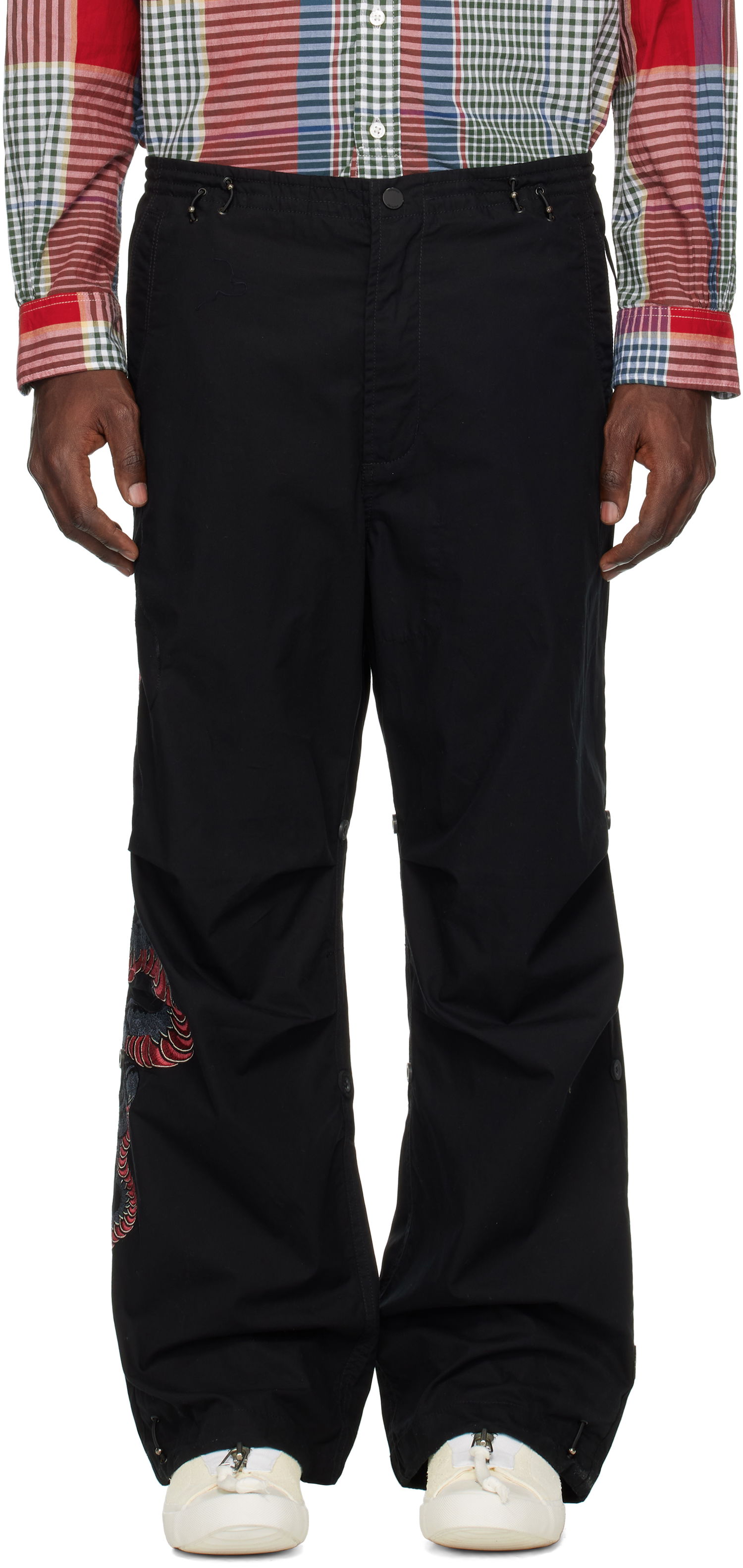Карго панталони Maharishi Maharishi Yin Yang Cobra Loose Snopants Trousers Черно | 6007, 0