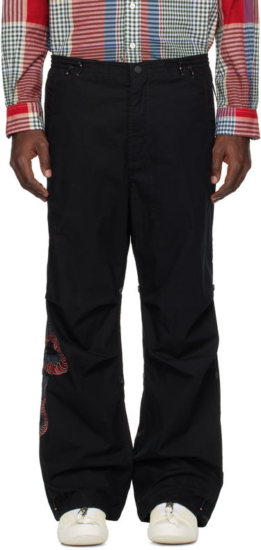 Карго панталони Maharishi Maharishi Yin Yang Cobra Loose Snopants Trousers Черно | 6007, 0