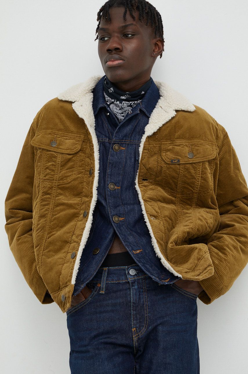 Яке Lee Sherpa Jacket "Tumbleweed" Кафяво | L87AQEDH, 0