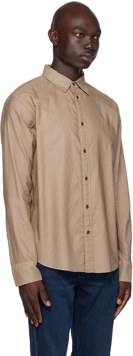 Риза rag & bone Rag & Bone Engineered Fit Shirt Бежово | MBW23HA455XXML, 1