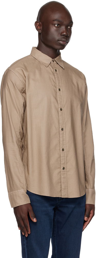 Риза rag & bone Rag & Bone Engineered Fit Shirt Бежово | MBW23HA455XXML, 1