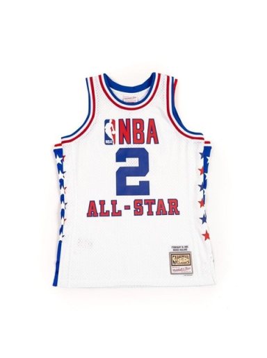 Фланелка Mitchell & Ness Jersey All-Star Game East Moses Malone Бяло | SMJYLG20014-ASEWHIT85MML