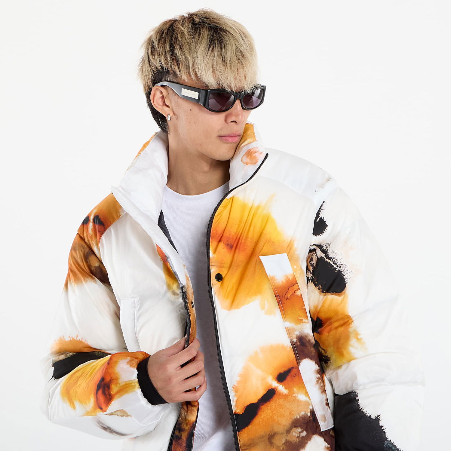 Пухо яке Y-3 Y-3 Aop Puff Jacket Многоцветен | KA2363, 1
