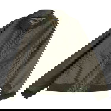 Яке бомбър Engineered Garments Engineered Garments Waxed Cotton LL Jacket Зелено | 25F1D066-BS007, 0