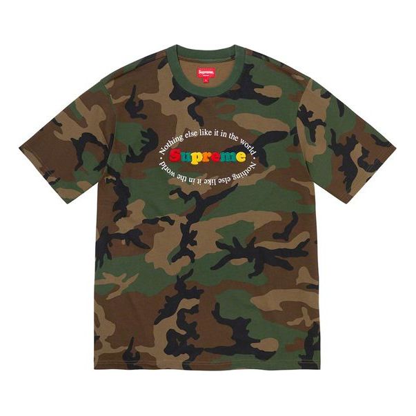 Тениска Supreme Camouflage Graphic T-Shirt Зелено | SUP-SS20-118