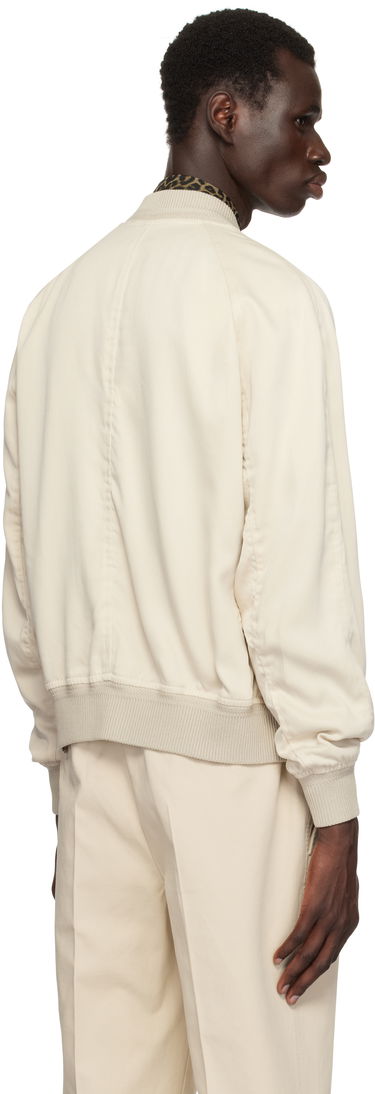 Яке бомбър Tom Ford TOM FORD Fluid Gabardine Bomber Jacket Бежово | OBS046-FMT049S25, 2