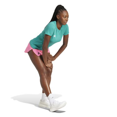 Тениска adidas Performance Adizero E Women's T-Shirt Зелено | JY3352, 4