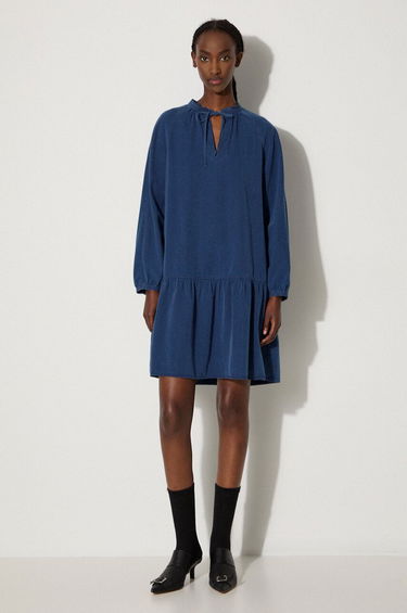 Pокля A.P.C. Robe Natalia Mini Dress Синьо | COEYL.F05944, 1