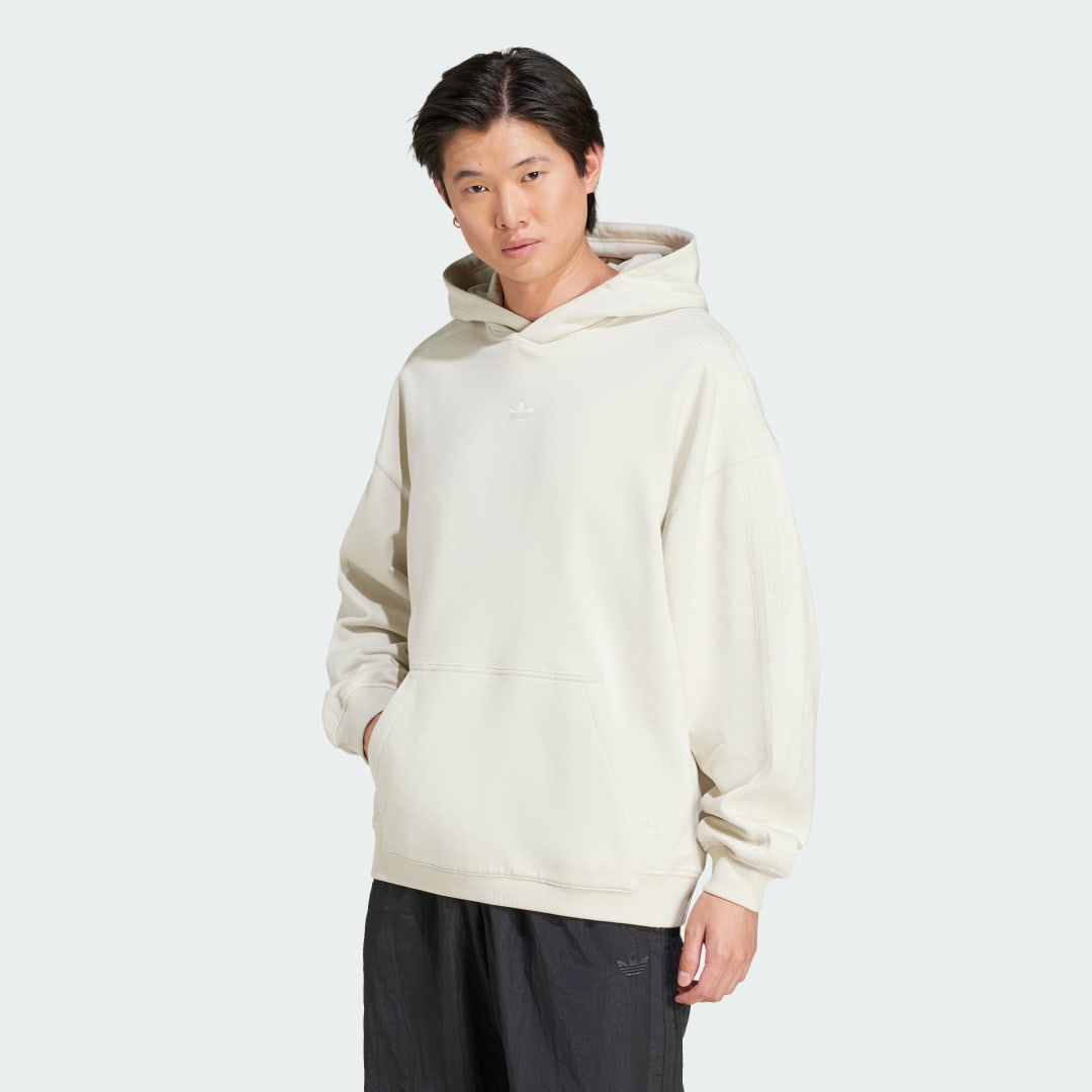 Суитчър adidas Performance Premium Essentials Hoodie Бяло | JD3299, 0