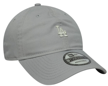 Шапка с козирка New Era New Era MLB Los Angeles Dodgers Mini Logo Washed 9Twenty Adjustable Cap Сиво | 60667600-60667600, 2
