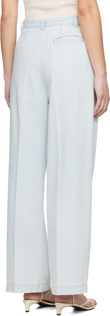 Панталони A.P.C. A.P.C. Tressie Wide Leg Jeans Синьо | COHHJ-F08398, 2