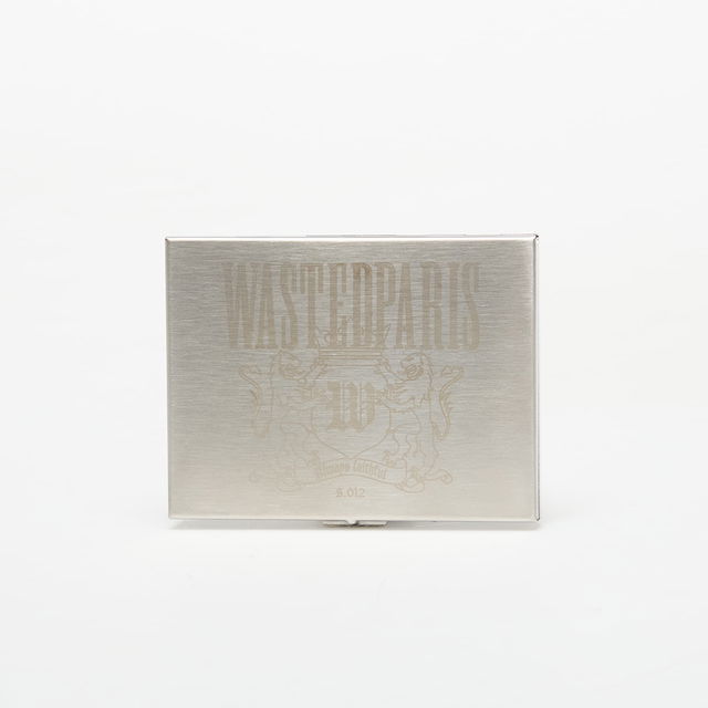 Wasted Paris U Crest Metal Cigarette Case