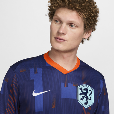 Фланелка Nike Dri-FIT Netherlands Women Stadium 2024/25 Тъмно синьо | HM7666-492, 4