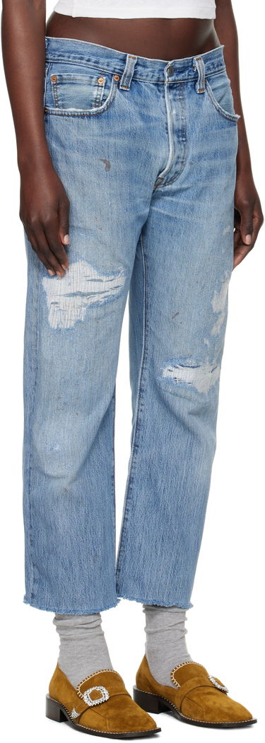 Дънки RE/DONE Re/Done Levi's Edition Boyfriend Jeans Синьо | 1188BFJ, 1