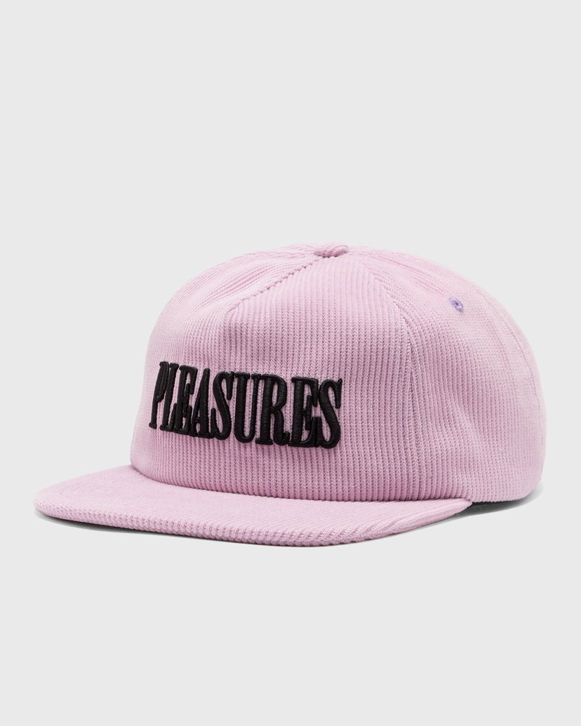 Шапка с козирка Pleasures ONYX Corduroy Snapback Cap Розово | P24F095-LAVENDER