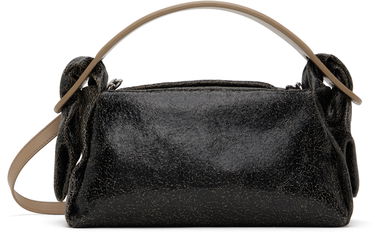 Дамска чанта KENZO Black Leather Shoulder Bag Черно | FF52SA818L08, 0
