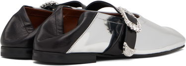 Pокля Wales Bonner Wales Bonner Glide Ballerina Flats Металик | WBW43010B, 4