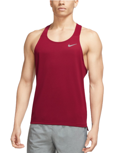 Потник Nike Tank Top Dri-FIT Fast Бургунди | dq4732-677