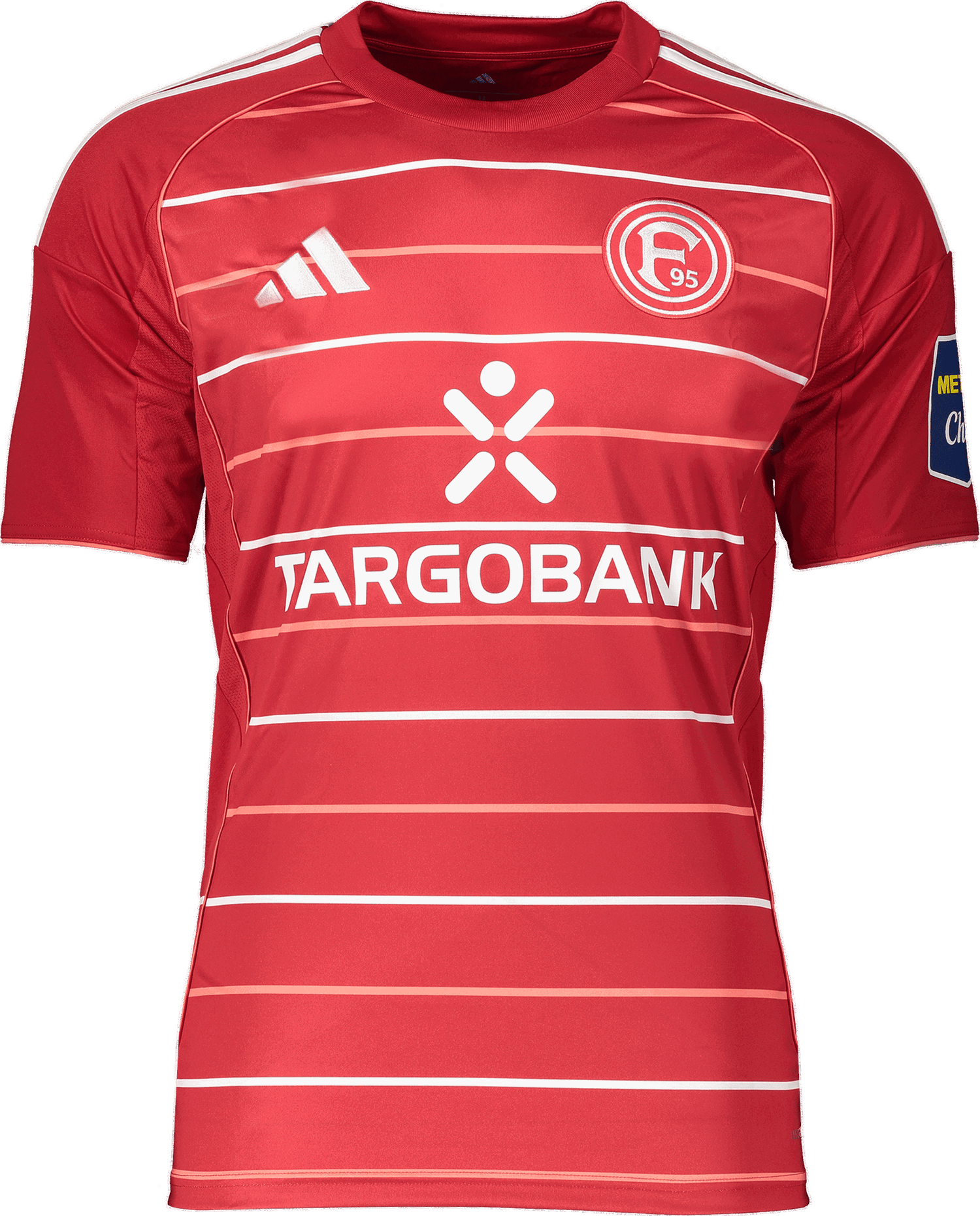 Фланелка adidas Originals Fortuna Düsseldorf Home Jersey 2025/26 Червено | 6f95jd7389, 0