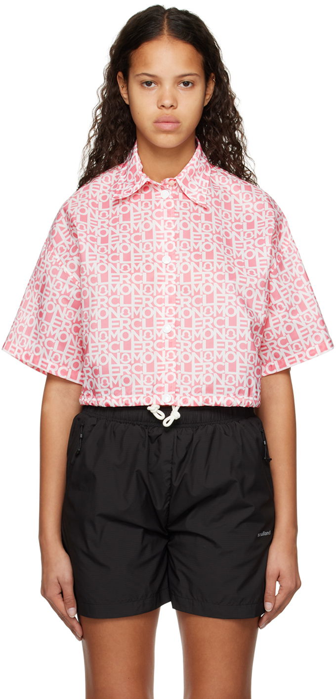 Риза Moncler Printed Розово | I10932F00010596S8, 0