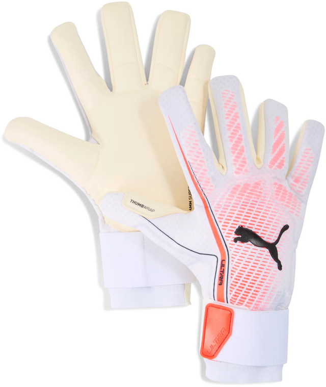 ULTRA Ultimate Hybrid Goalkeeper Gloves with Thumbwrap and 4mm Super Soft Latex