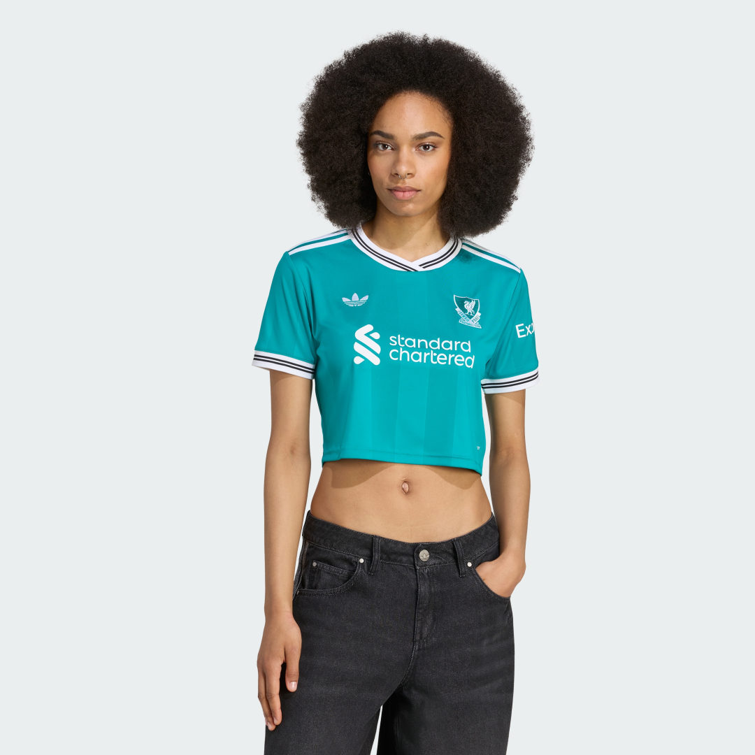 Фланелка adidas Performance Liverpool FC 25/26 Cropped Тюркоазено | JV6492, 0