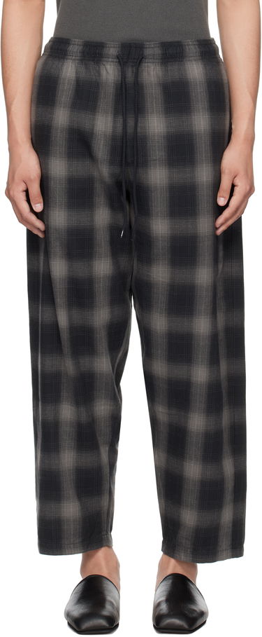 Панталони Neighborhood Neighborhood Check Easy Trousers Черно | 251TSNH-PTM03, 0