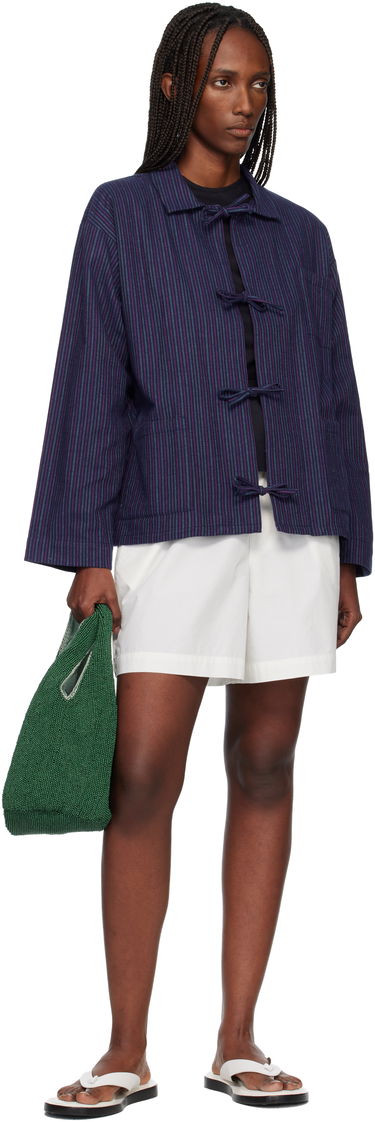 Риза Baserange Limber Striped Shirt with Frog Closures Многоцветен | TSLI-FLP-WI25, 3