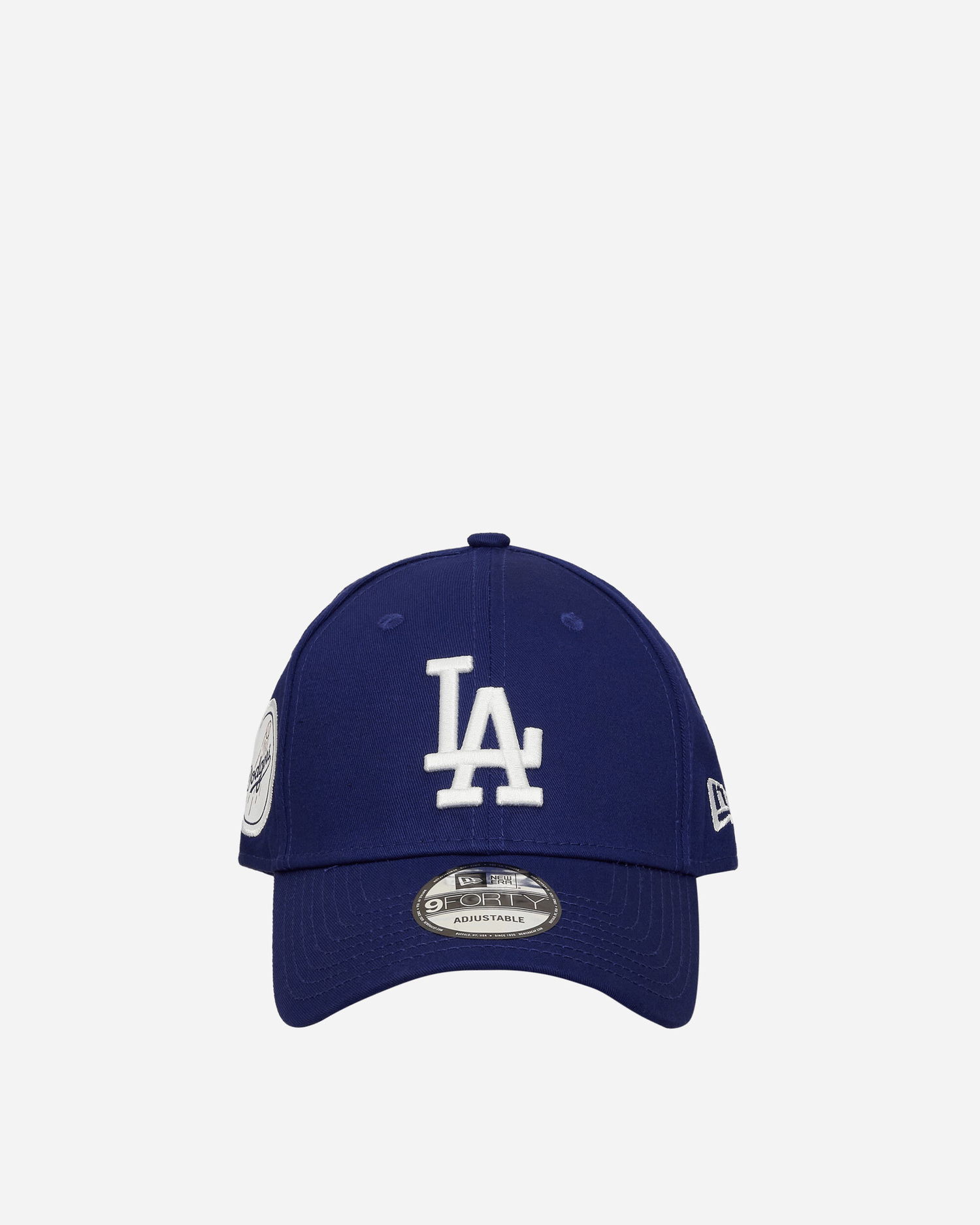 Шапка с козирка New Era LA Dodgers Team Side Patch 9FORTY Adjustable Cap Тъмно синьо | 60364396 DRYWHI, 0