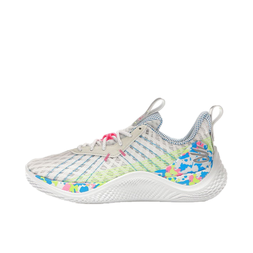 Кецове и обувки Under Armour Curry 10 Splash Party Бяло | 3026293-100