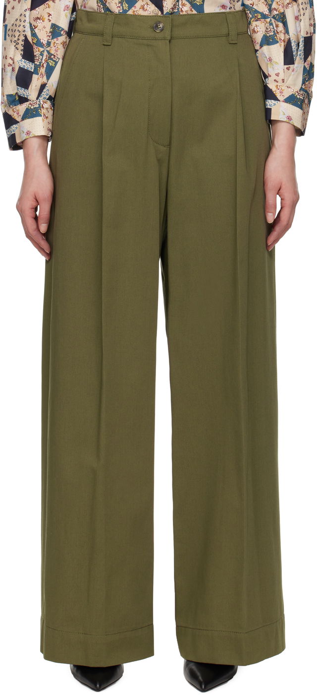 Weekend Max Mara Nebbie Wide-Leg Trousers