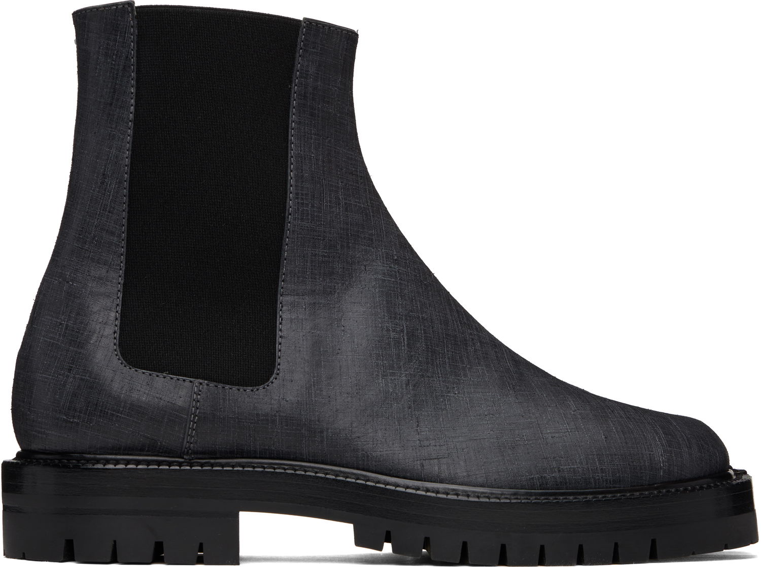 Кецове и обувки Maison Margiela Maison Margiela Tabi County Chelsea Boots Черно | S57WU0275 P8157, 0