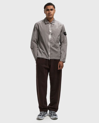 Яке Stone Island Crinkle Fabric Full-Zip Overshirt Сиво | K2S151200031S0019.V0080, 1