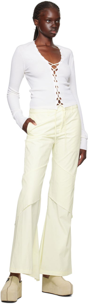 Панталони Dion Lee Drape Trousers Жълто | C2161F23, 3