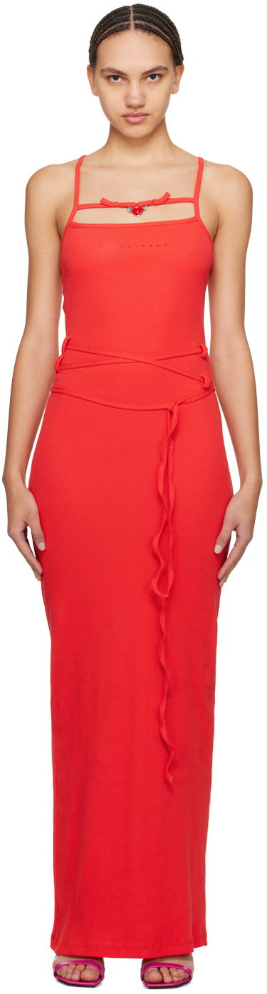 Pокля Ottolinger Ottolinger Charmed Maxi Dress Червено | 407902, 0