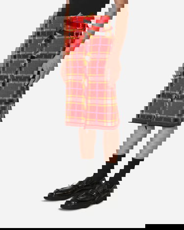 Пола CORMIO Eve Superfine Wool Skirt Червено | COREVESKIRT POMODORO, 1