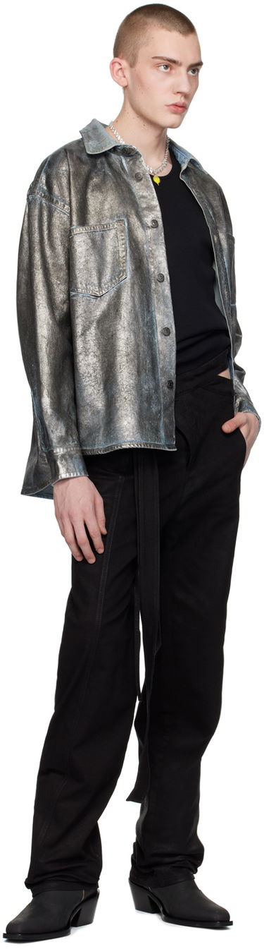 Панталони и дънки Ottolinger Ottolinger Signature Wrap Jeans Черно | 1700203E, 3