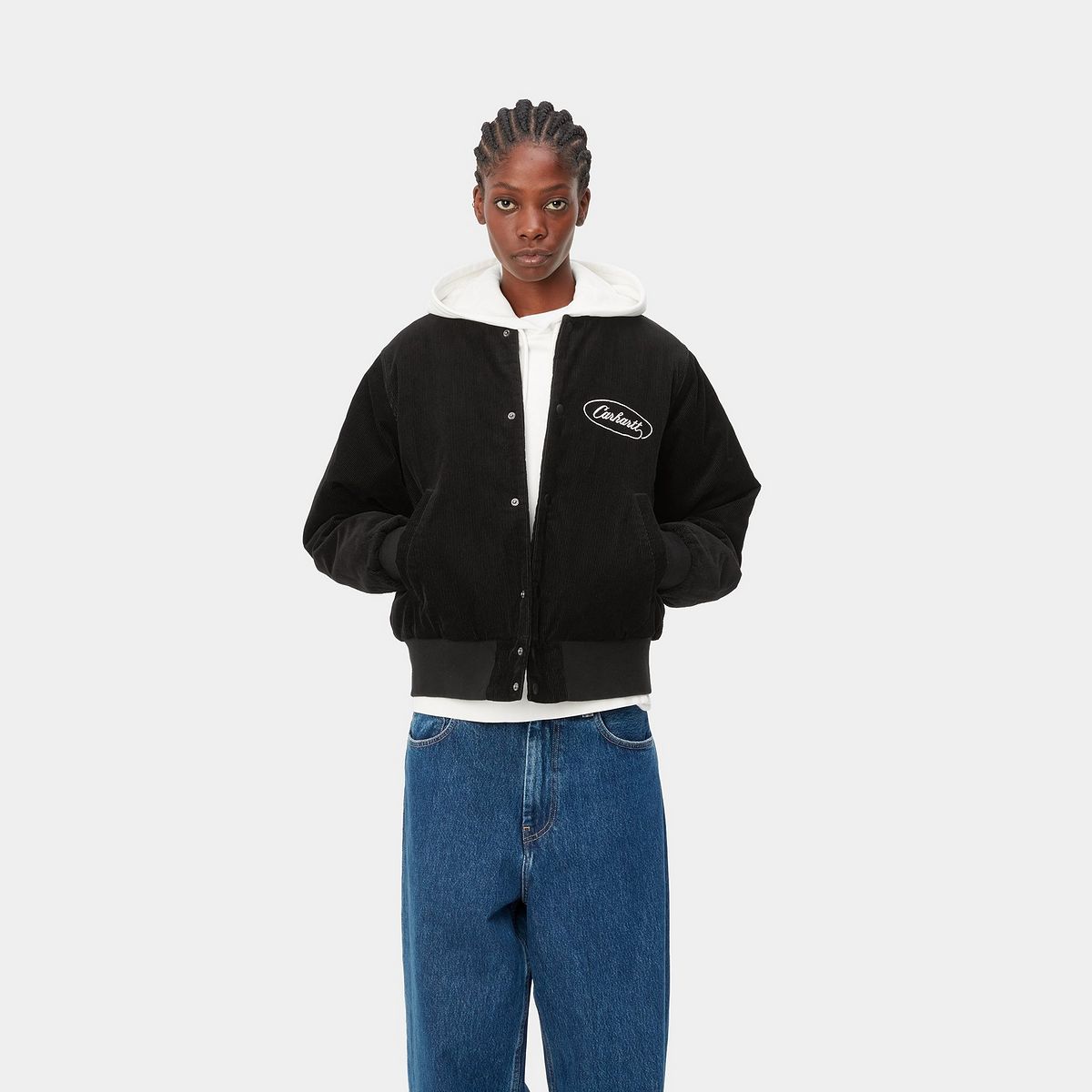 Яке Carhartt WIP Rugged Letterman Jacket Черно | I032319_K02_XX, 1