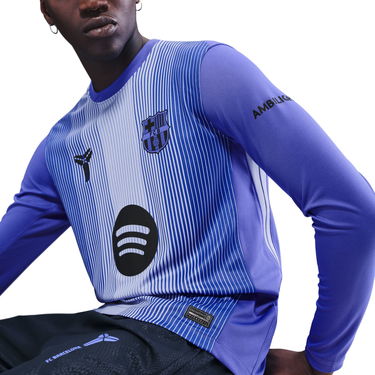 Фланелка Nike Nike x Kobe Dri-FIT FC Barcelona Stadium Away Long Sleeve Goalkeeper Jersey Лилаво | hq9290-511, 2