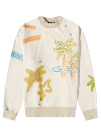 Neon Palm Crew Sweat